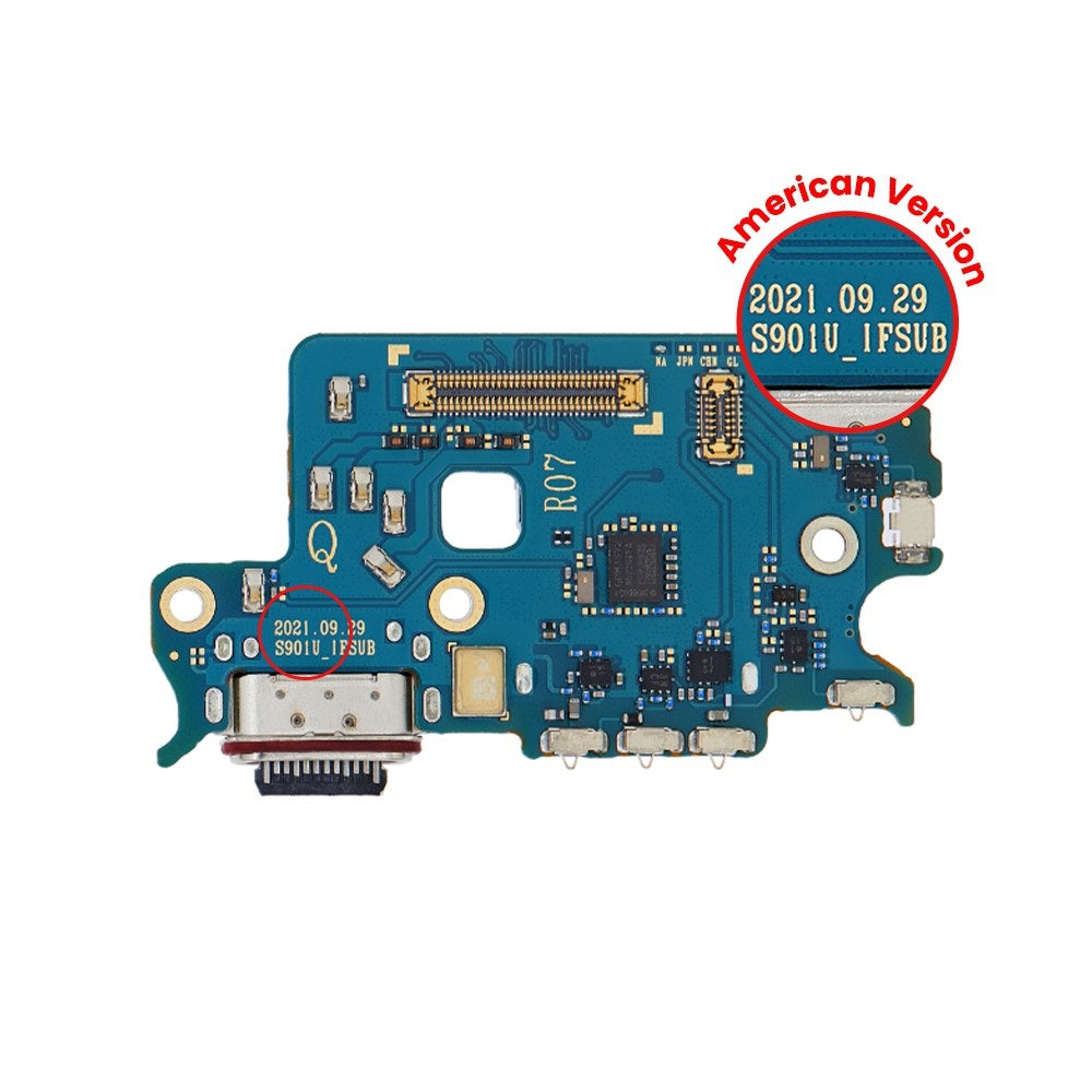 Charging Port / SIM Card Reader Board for Samsung Galaxy S22 5G S901U (American Version) (Purple) Charging Port / SIM Card Reader Board for Samsung Galaxy S22 5G S901U (American Version) (Purple)